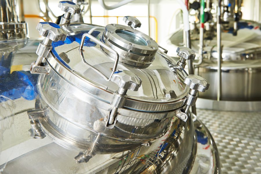 pharmaceutical fermentation process -tanks