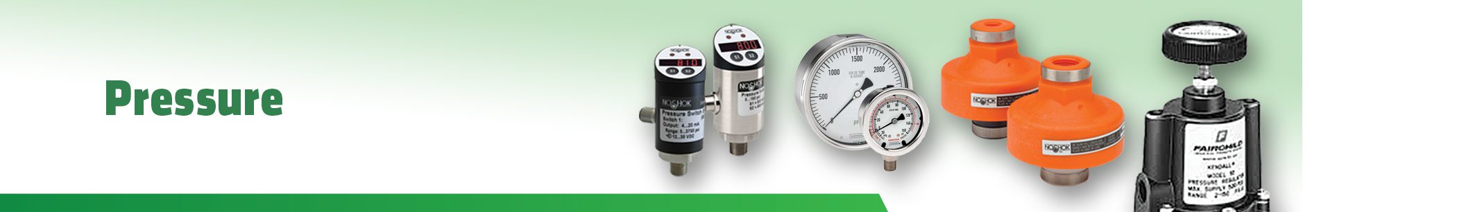 Image of various pressure control products