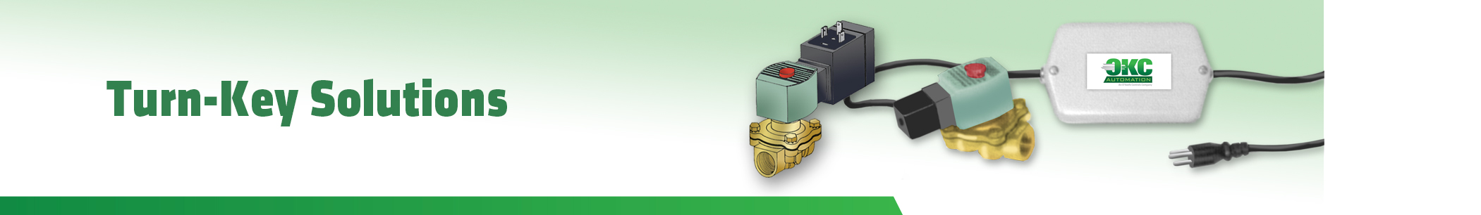 OKC Automation Turn key solutions showing Timed solenoid valves